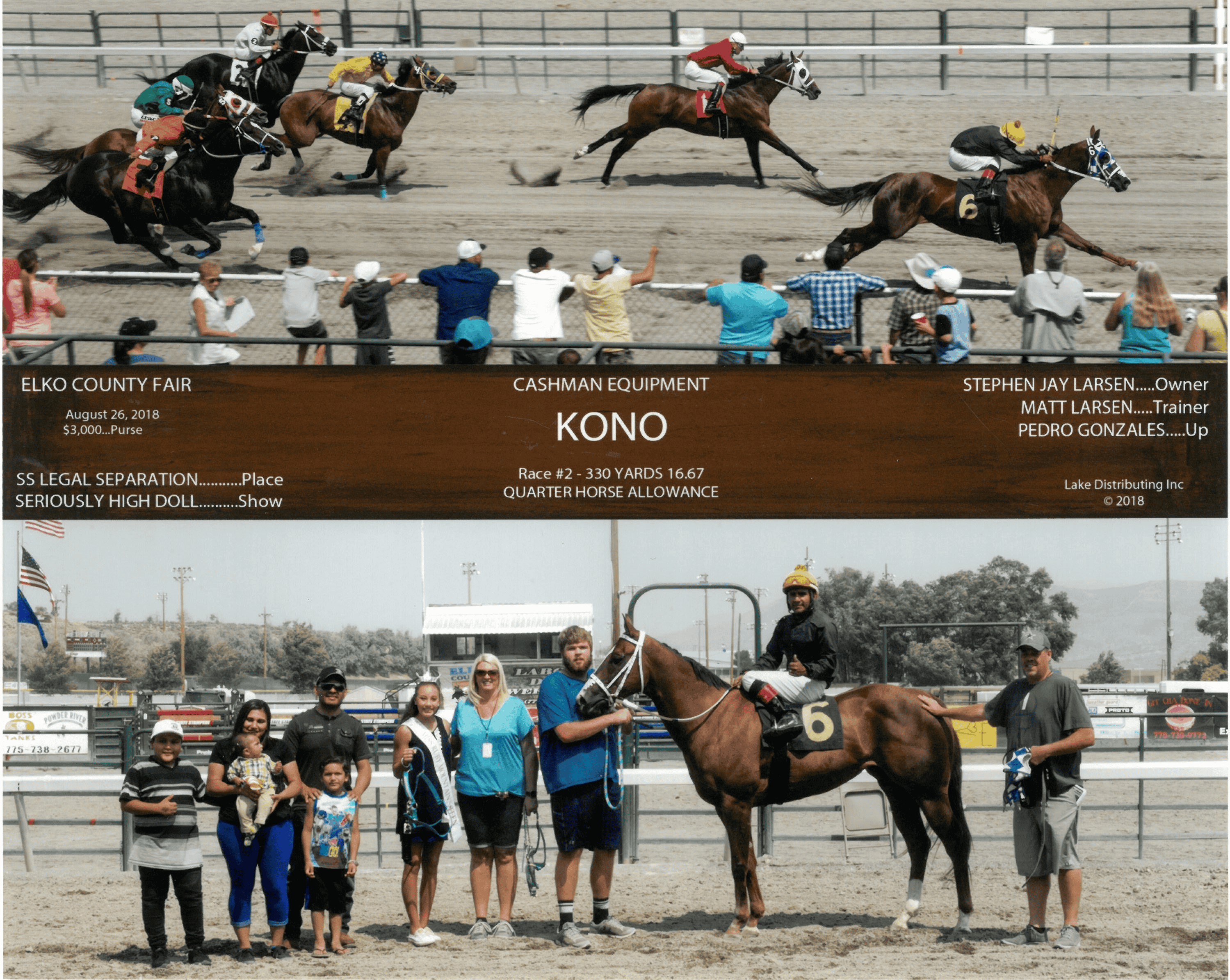 Kono Elko Track Record